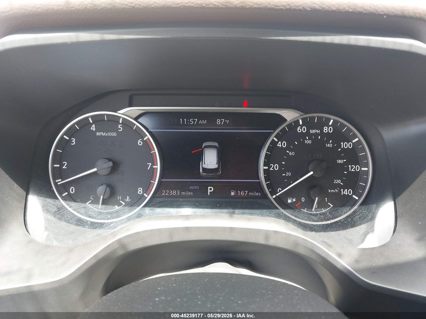 2023 Nissan Rogue VIN JN8BT3BB8PW354733 IAAI salvage auction — HAIL, Salvage Title, sold $8,500 on 2026-07-29 (photo 7)