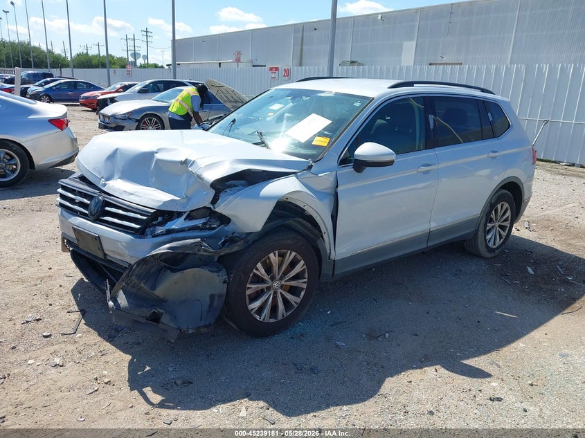 2018 Volkswagen Tiguan VIN 3VV3B7AX2JM078663 IAAI salvage auction — FRONT END, Salvage Title, sold $1,950 on 2026-07-18 (photo 2)