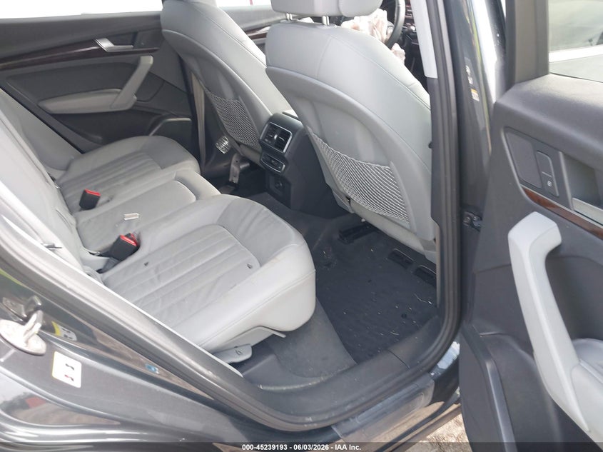 2018 Audi Q5 VIN WA1BNAFY9J2239365 IAAI salvage auction — FRONT END, Salvage (Texas), sold $3,750 on 2026-07-22 (photo 8)