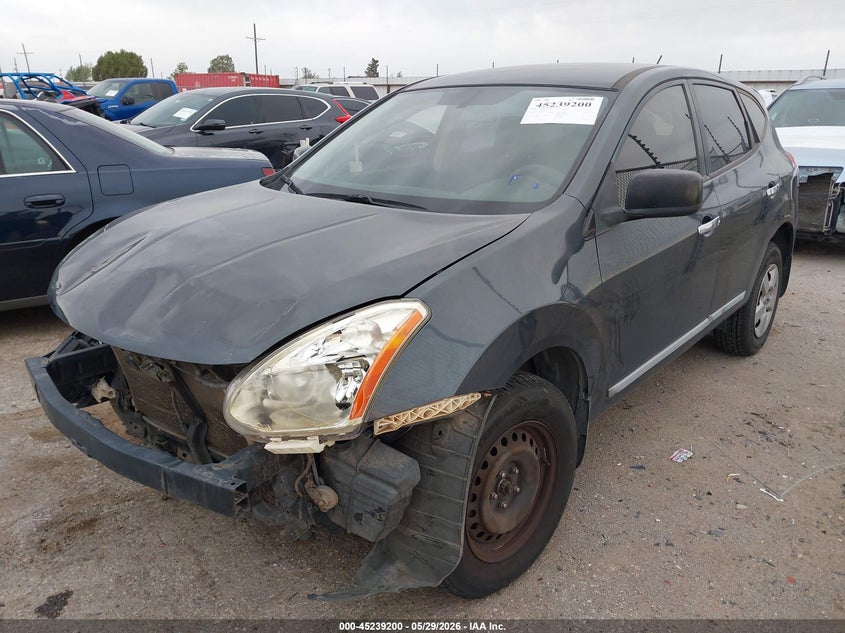 2013 Nissan Rogue VIN JN8AS5MT8DW535777 IAAI salvage auction — FRONT END, Salvage (Texas), sold $250 on 2026-07-14 (photo 2)