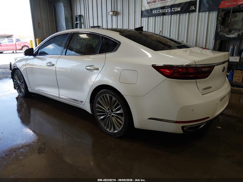 2017 Kia Cadenza VIN KNALC4J18H5070585 IAAI salvage auction — FRONT END, Salvage Title, sold $2,000 on 2026-07-23 (photo 3)