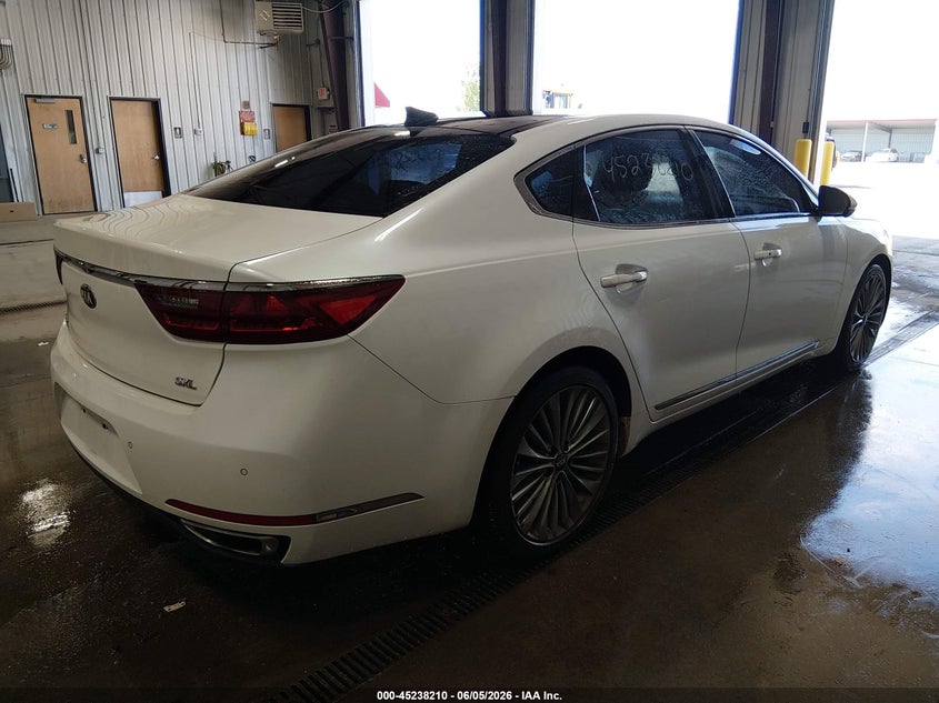 2017 Kia Cadenza VIN KNALC4J18H5070585 IAAI salvage auction — FRONT END, Salvage Title, sold $2,000 on 2026-07-23 (photo 4)