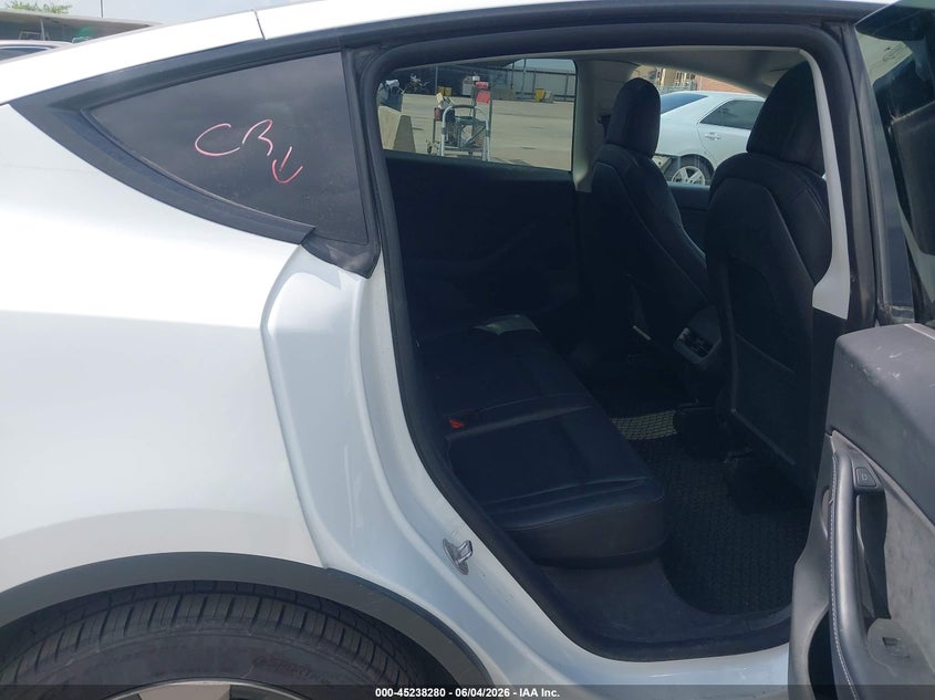2022 Tesla Model y VIN 7SAYGDEE4NF316023 IAAI salvage auction — FRONT END, Original (Texas), sold $10,750 on 2026-07-22 (photo 8)