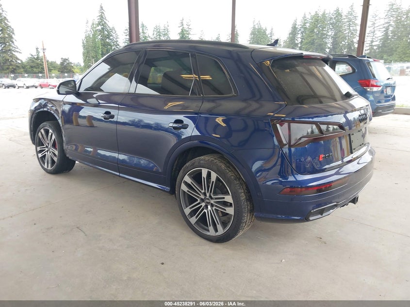 2019 Audi Sq5 VIN WA1C4AFY9K2142336 IAAI salvage auction — LEFT FRONT, Salvage Title, sold $8,700 on 2026-07-08 (photo 3)