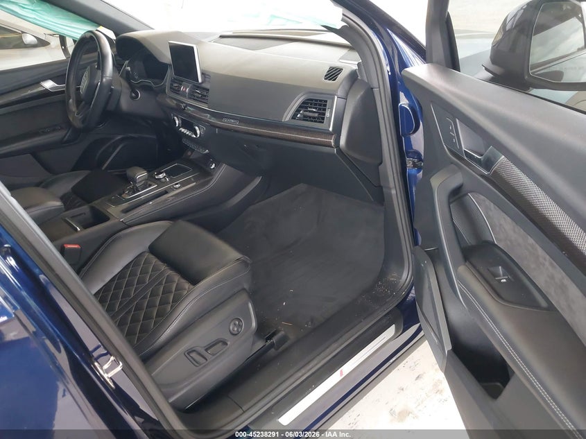 2019 Audi Sq5 VIN WA1C4AFY9K2142336 IAAI salvage auction — LEFT FRONT, Salvage Title, sold $8,700 on 2026-07-08 (photo 5)