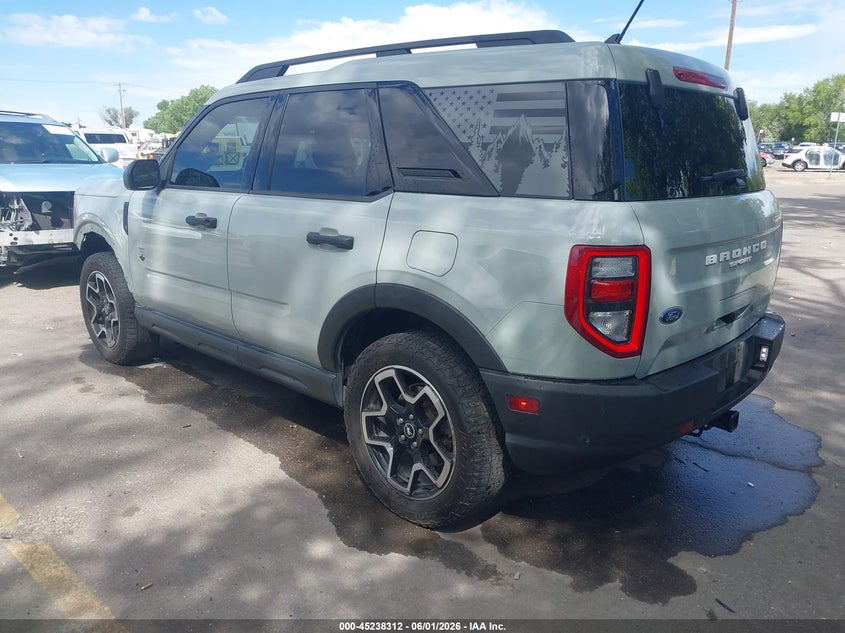 2022 Ford Bronco sport VIN 3FMCR9B63NRD16729 IAAI salvage auction — FRONT END, Salvage Title, sold $5,200 on 2026-07-09 (photo 3)