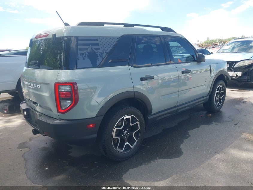 2022 Ford Bronco sport VIN 3FMCR9B63NRD16729 IAAI salvage auction — FRONT END, Salvage Title, sold $5,200 on 2026-07-09 (photo 4)