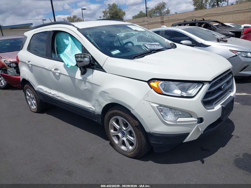 2021 Ford Ecosport VIN MAJ3S2GE8MC444094 IAAI salvage auction — LEFT & RIGHT, Salvage Title, sold $50 on 2026-07-24 (photo 1)