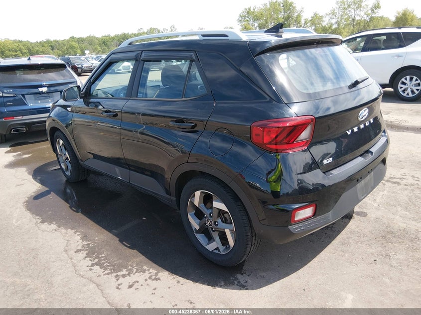 2021 Hyundai Venue VIN KMHRC8A35MU071744 IAAI salvage auction — HAIL, Salvage Title, sold $4,975 on 2026-07-07 (photo 3)