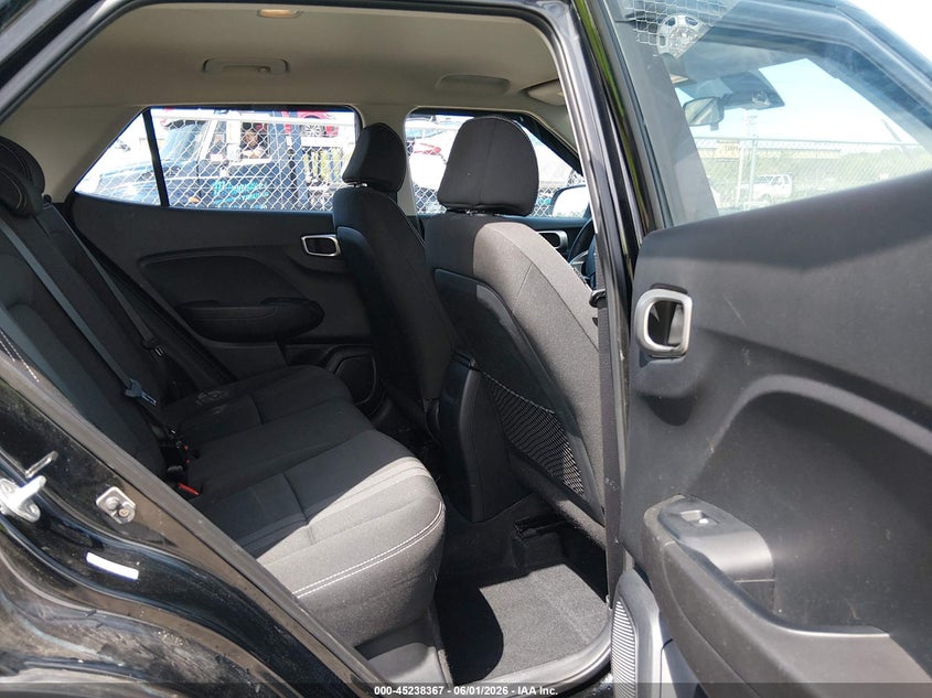 2021 Hyundai Venue VIN KMHRC8A35MU071744 IAAI salvage auction — HAIL, Salvage Title, sold $4,975 on 2026-07-07 (photo 8)