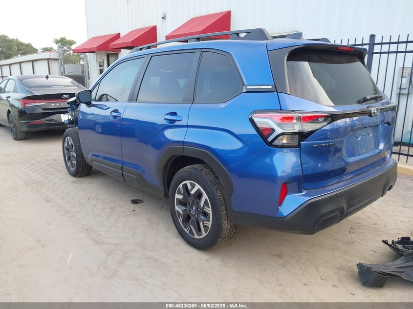 2026 Subaru Forester VIN 4S4SLDD6XT3037044 IAAI salvage auction — LEFT FRONT, Salvage (Texas), sold $9,800 on 2026-07-28 (photo 3)