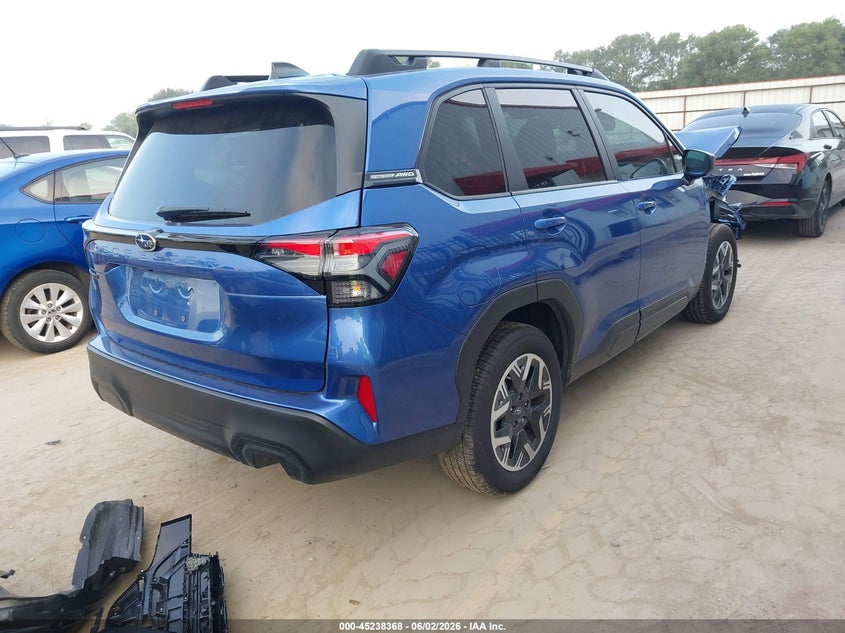 2026 Subaru Forester VIN 4S4SLDD6XT3037044 IAAI salvage auction — LEFT FRONT, Salvage (Texas), sold $9,800 on 2026-07-19 (photo 4)