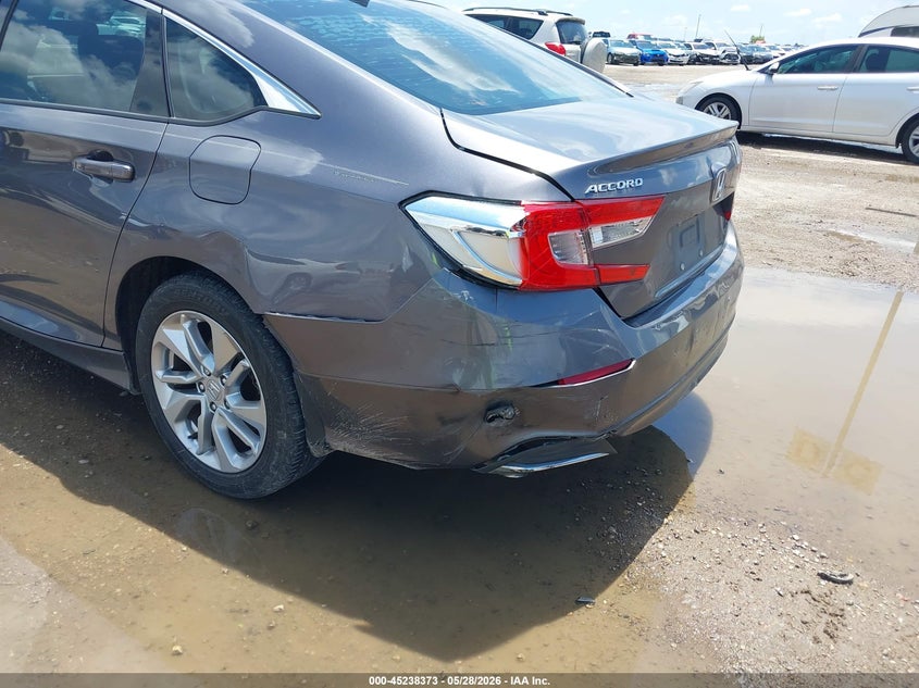 2018 Honda Accord VIN 1HGCV1F11JA182924 IAAI salvage auction — REAR END, Salvage Title, sold $5,700 on 2026-07-22 (photo 6)