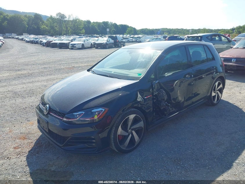 2019 Volkswagen Golf gti VIN 3VW6T7AU8KM022191 IAAI salvage auction — SIDE, Wait Title, sold $8,450 on 2026-08-11 (photo 2)
