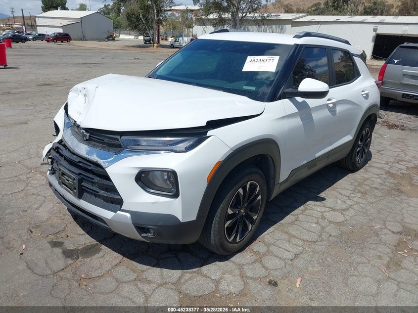 2023 Chevrolet Trailblazer VIN KL79MPSL1PB149671 IAAI salvage auction — RIGHT FRONT, Salvage Title, sold $4,300 on 2026-07-09 (photo 2)