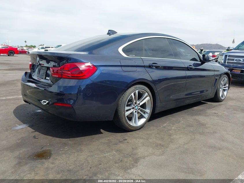 2019 BMW 4er VIN WBA4J1C53KBM18441 IAAI salvage auction — LEFT SIDE, Salvage Title, sold $4,650 on 2026-07-07 (photo 4)