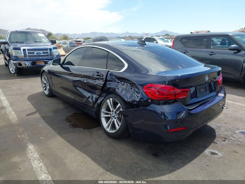 2019 BMW 4er VIN WBA4J1C53KBM18441 IAAI salvage auction — LEFT SIDE, Salvage Title, sold $4,650 on 2026-07-07 (photo 6)