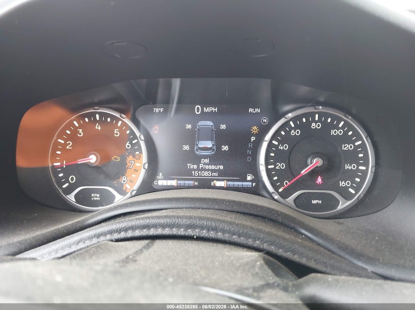 2016 Jeep Renegade VIN ZACCJBDT2GPD68274 IAAI salvage auction — FRONT END, Clear (Virginia), sold $25 on 2026-07-21 (photo 7)