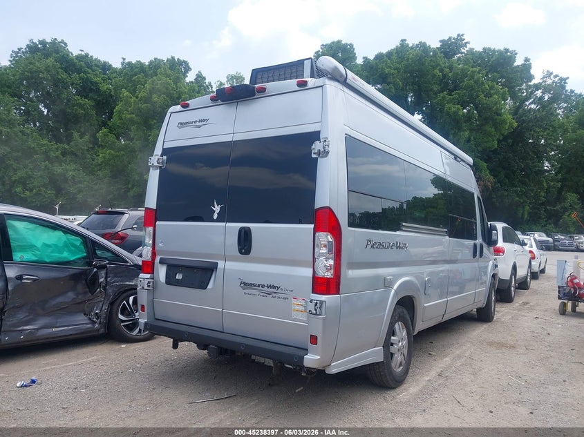 2020 Ram Promaster city VIN 3C6URVJG8LE134032 IAAI salvage auction — FRONT END, Salvage (Kansas), sold $28,500 on 2026-08-27 (photo 4)
