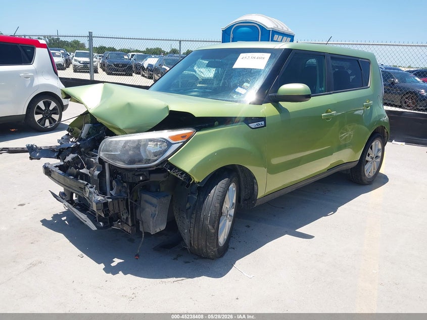 2018 Kia Soul VIN KNDJP3A5XJ7892424 IAAI salvage auction — LEFT FRONT, Salvage Title, sold $1,100 on 2026-07-23 (photo 2)