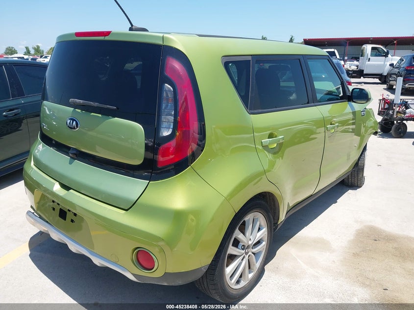 2018 Kia Soul VIN KNDJP3A5XJ7892424 IAAI salvage auction — LEFT FRONT, Salvage Title, sold $1,100 on 2026-07-23 (photo 4)