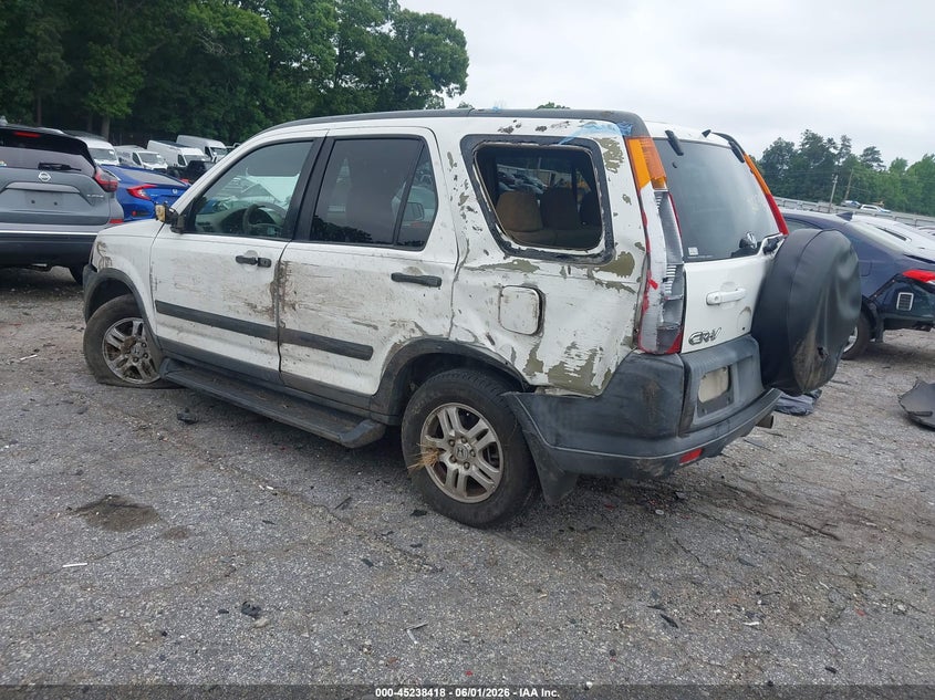 2002 Honda Cr-v VIN SHSRD78822U007009 IAAI salvage auction — LEFT SIDE, Salvage (Georgia), sold $650 on 2026-07-15 (photo 3)