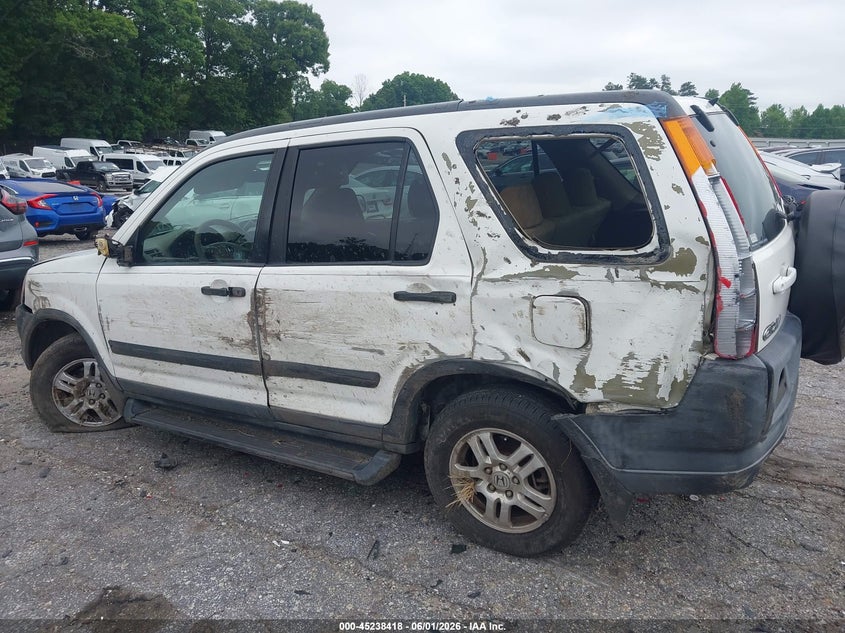 2002 Honda Cr-v VIN SHSRD78822U007009 IAAI salvage auction — LEFT SIDE, Salvage (Georgia), sold $650 on 2026-07-15 (photo 6)