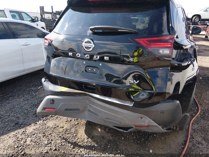 2021 Nissan Rogue VIN 5N1AT3BA2MC796897 IAAI salvage auction — REAR END, Salvage Title, sold $4,500 on 2026-08-01 (photo 6)