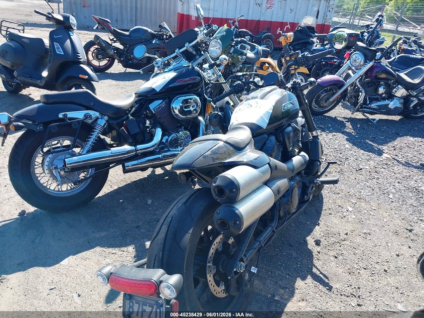 2025 Harley-davidson Sportster VIN MLY1ZC415SS301897 IAAI salvage auction — FRONT END, Salvage Title, sold $7,050 on 2026-07-14 (photo 4)