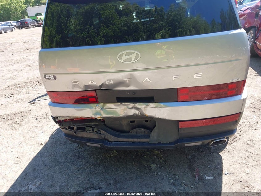2024 Hyundai Santa fe VIN 5NMP2DGL2RH023132 IAAI salvage auction — REAR END, Salvage (Massachusetts), sold $8,300 on 2026-09-01 (photo 6)