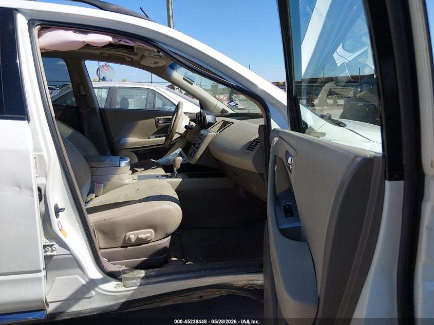 2007 Nissan Murano VIN JN8AZ08WX7W648377 IAAI salvage auction — LEFT & RIGHT, Salvage (Texas), sold $25 on 2026-07-14 (photo 5)