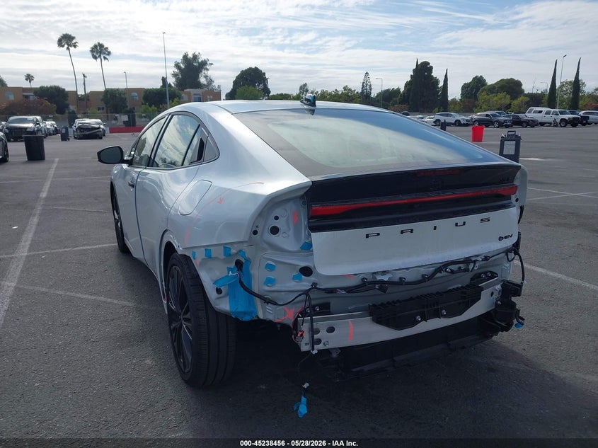 2026 Toyota Prius VIN JTDACAAU8T3076748 IAAI salvage auction — REAR END, Salvage (California), sold $16,100 on 2026-07-30 (photo 3)