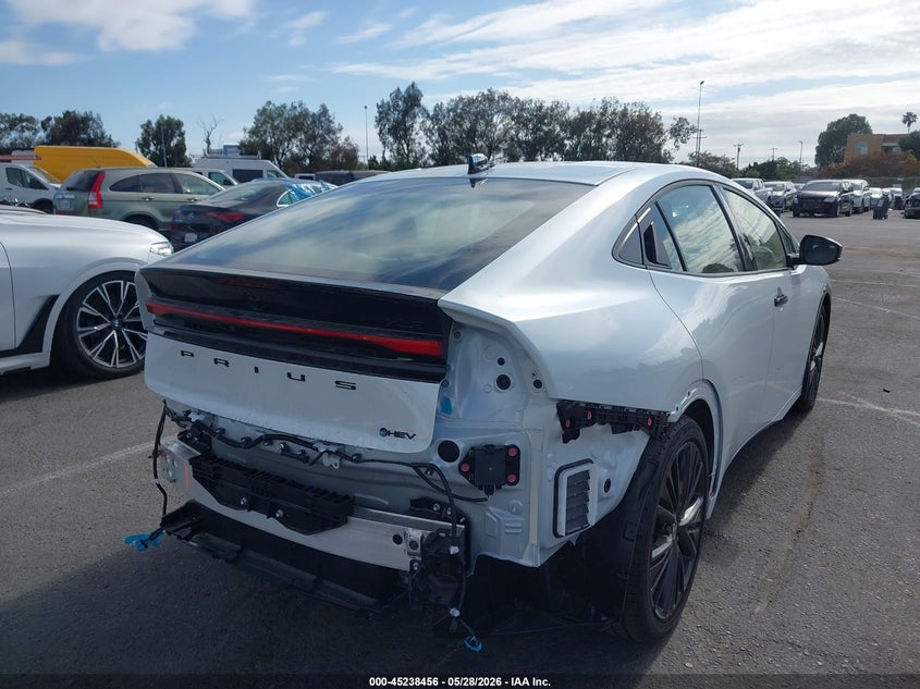 2026 Toyota Prius VIN JTDACAAU8T3076748 IAAI salvage auction — REAR END, Salvage (California), sold $16,100 on 2026-07-30 (photo 4)