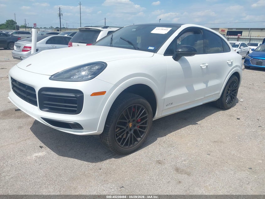 2023 Porsche Cayenne coupe VIN WP1BG2AY8PDA32362 IAAI salvage auction — SIDE, Salvage Title, sold $49,500 on 2026-10-12 (photo 2)