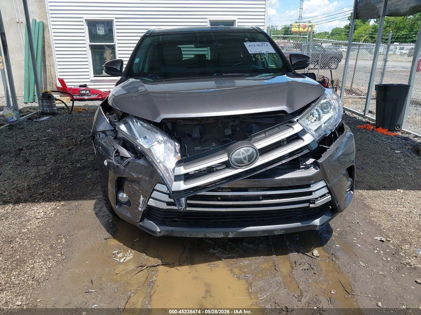 2018 Toyota Highlander VIN 5TDJZRFH8JS542313 IAAI salvage auction — FRONT END, Salvage Title, sold $6,450 on 2026-07-30 (photo 6)