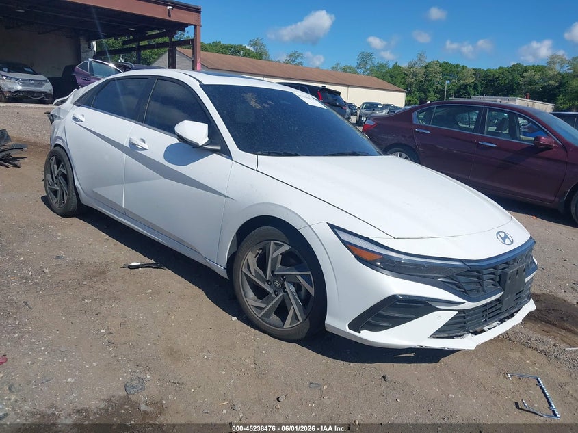 2024 Hyundai Elantra VIN KMHLP4DG1RU658760 IAAI salvage auction — REAR END, Salvage Title, sold $2,450 on 2026-07-21 (photo 1)