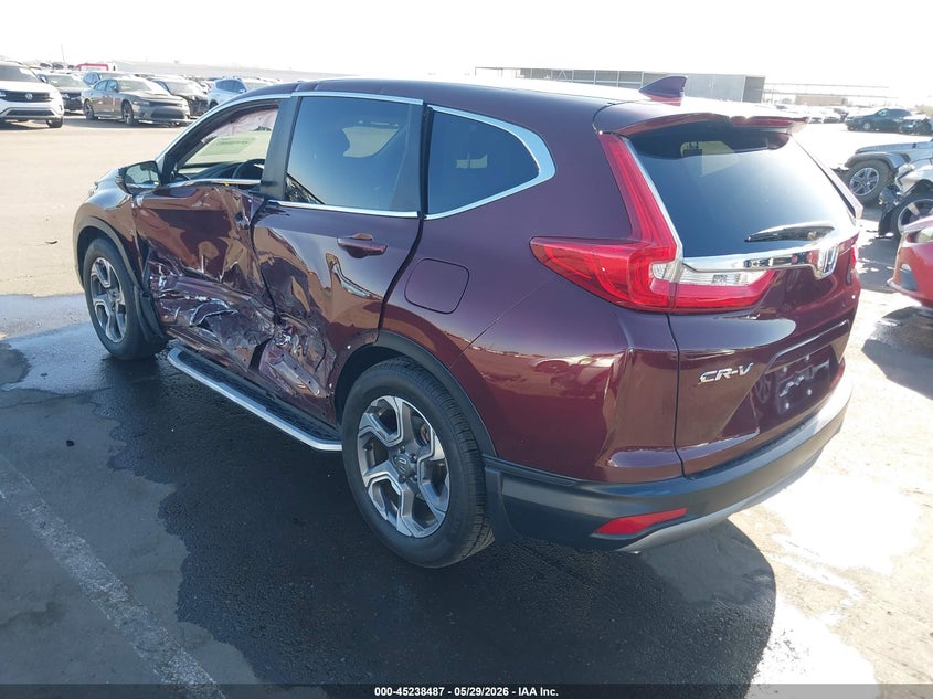 2018 Honda Cr-v VIN 7FARW1H87JE039343 IAAI salvage auction — LEFT SIDE, Salvage (Arizona), sold $5,100 on 2026-07-28 (photo 3)