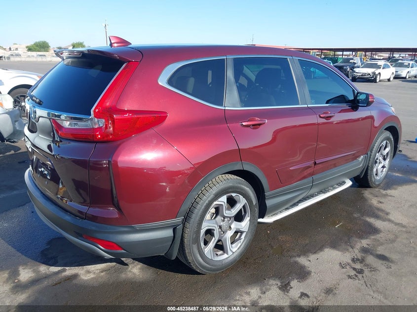 2018 Honda Cr-v VIN 7FARW1H87JE039343 IAAI salvage auction — LEFT SIDE, Salvage (Arizona), sold $5,100 on 2026-07-28 (photo 4)