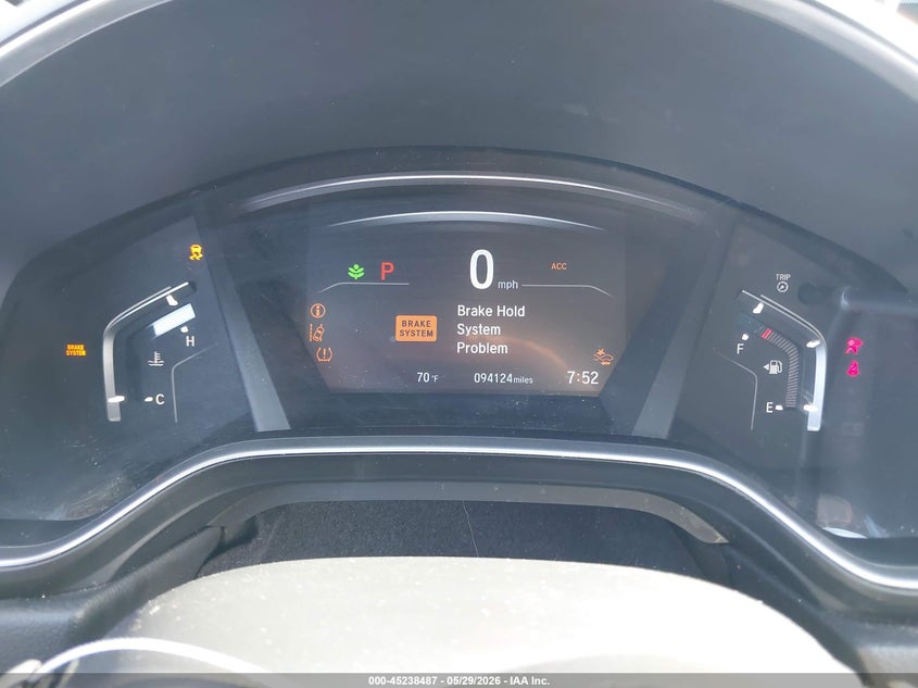 2018 Honda Cr-v VIN 7FARW1H87JE039343 IAAI salvage auction — LEFT SIDE, Salvage (Arizona), sold $5,100 on 2026-07-28 (photo 7)