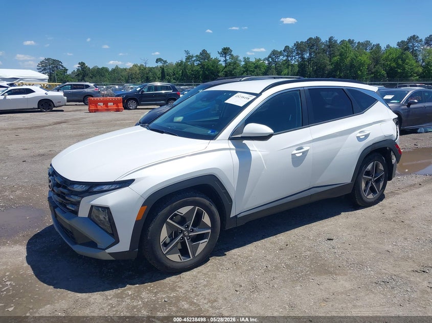 2025 Hyundai Tucson VIN 3KMJB3DE9SE014251 IAAI salvage auction — REAR END, Salvage Title, sold $10,700 on 2026-07-31 (photo 2)