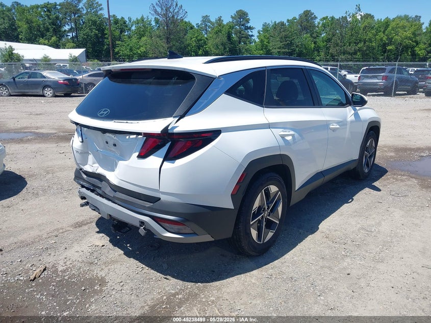 2025 Hyundai Tucson VIN 3KMJB3DE9SE014251 IAAI salvage auction — REAR END, Salvage Title, sold $10,700 on 2026-07-31 (photo 4)
