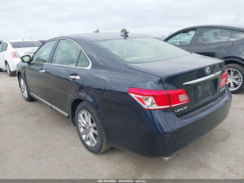 2010 Lexus ES VIN JTHBK1EG0A2376183 IAAI salvage auction — FRONT END, Salvage (California), sold $2,725 on 2026-07-15 (photo 3)