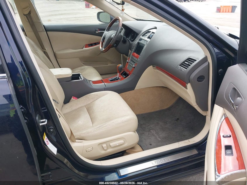 2010 Lexus ES VIN JTHBK1EG0A2376183 IAAI salvage auction — FRONT END, Salvage (California), sold $2,725 on 2026-07-15 (photo 5)