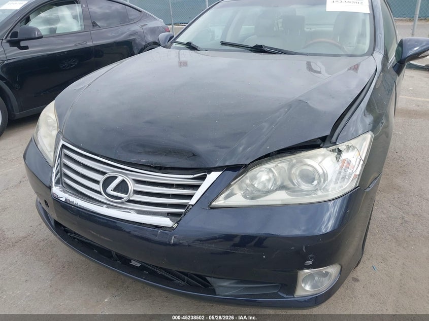 2010 Lexus ES VIN JTHBK1EG0A2376183 IAAI salvage auction — FRONT END, Salvage (California), sold $2,725 on 2026-07-15 (photo 6)