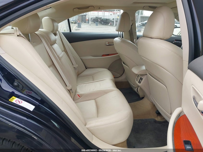 2010 Lexus ES VIN JTHBK1EG0A2376183 IAAI salvage auction — FRONT END, Salvage (California), sold $2,725 on 2026-07-15 (photo 8)
