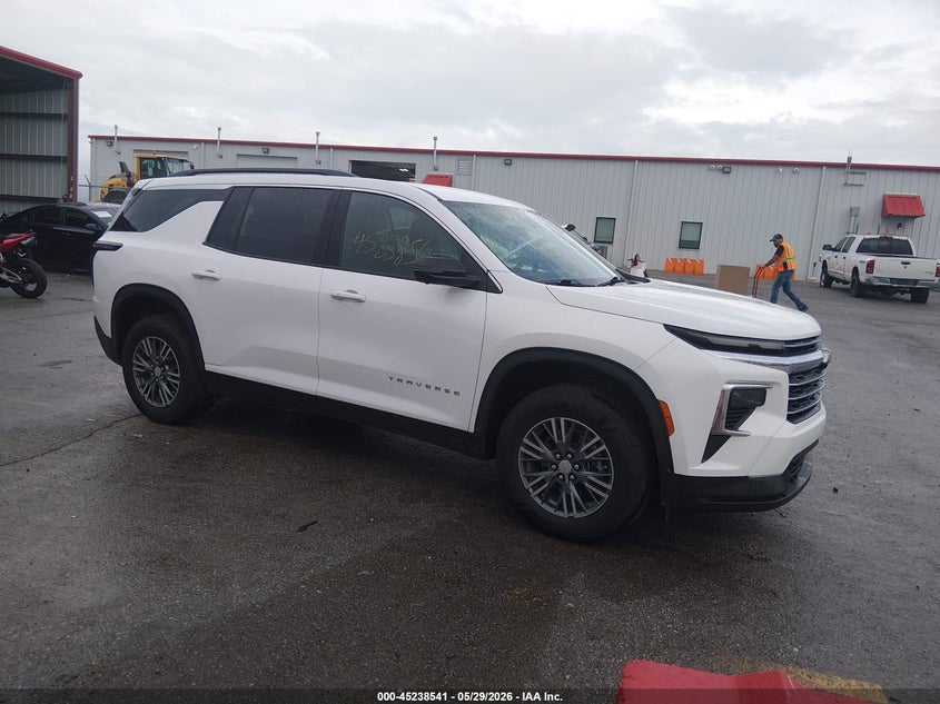 2024 Chevrolet Traverse VIN 1GNERGKS0RJ180324 IAAI salvage auction — REAR END, Salvage Title, sold $9,750 on 2026-07-30 (photo 1)