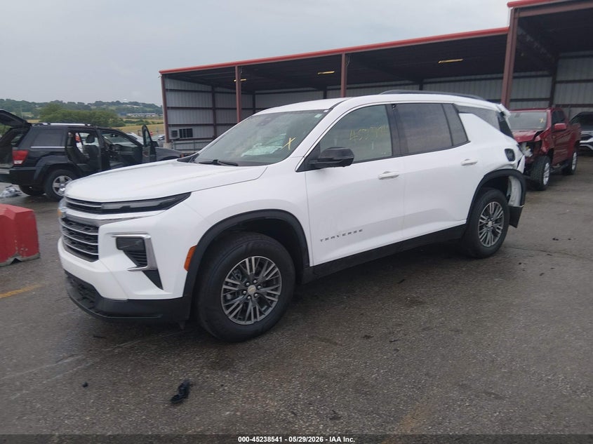 2024 Chevrolet Traverse VIN 1GNERGKS0RJ180324 IAAI salvage auction — REAR END, Salvage Title, sold $9,750 on 2026-07-30 (photo 2)