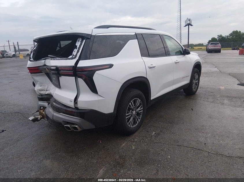 2024 Chevrolet Traverse VIN 1GNERGKS0RJ180324 IAAI salvage auction — REAR END, Salvage Title, sold $9,750 on 2026-07-30 (photo 4)