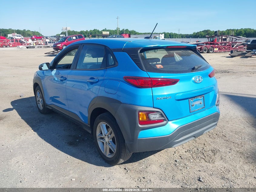 2019 Hyundai Kona VIN KM8K12AA5KU296147 IAAI salvage auction — NORMAL WEAR, Clear (North Carolina), sold $275 on 2026-07-15 (photo 3)