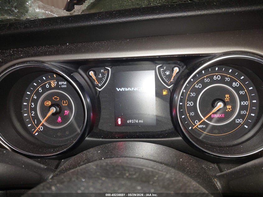 2021 Jeep Wrangler / VIN 1C4HJXDG2MW521577 IAAI salvage auction — FRONT END, Clear (Tennessee), sold $8,200 on 2026-07-29 (photo 7)
